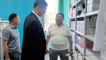 ҚР Ауыл шаруашылығы министрлігінің Ветеринариялық бақылау және қадағалау комитеті төрағасының Алматы қаласына жұмыс сапары